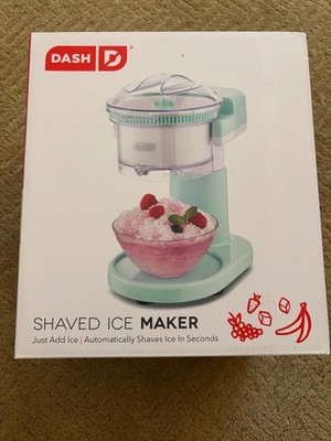 Dash Multipurpose Shaved Ice and Slushie Maker (NEW) (Aqua)