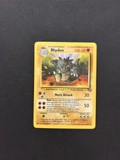 Rhydon 45/64 | Base Set Jungle | Holo Pokemon Card HP