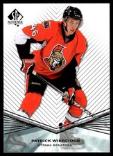 2011-12 SP Authentic Rookie Extended Patrick Wiercioch Rookie Ottawa Senators