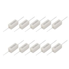 2X(10x Wirewound Ceramic Cement Resistors 100 Ohm 5W Watt 5% Z6Q1)9164