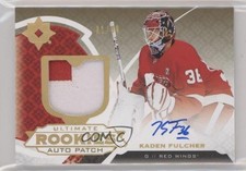 2019-20 Ultimate Collection Rookies Gold 1/99 Kaden Fulcher #119 Patch Auto mq5