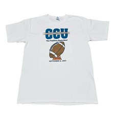 Vintage Shirt Mens Large Coastal Carolina University College Football 2003 Sport