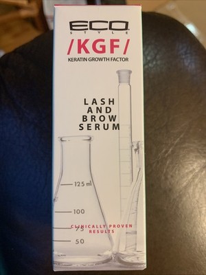 Lash Brow Growth Serum-Eco KGF-Keratin Growth Factor-Proven Results-6week Supply