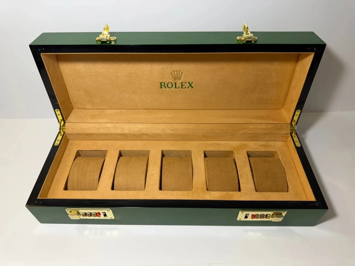 Rolex Wooden Watch Boxes, Cases & Winders for sale - eBay