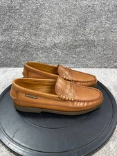 Mephisto Shoe Men Size 7 Spinnaker Air Relax Loafer Brown Leather Casual Slip On