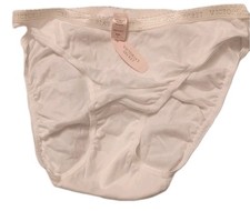 NEW Victoria's Secret VINTAGE Y2K 100 Cotton Signature Bikini Panties large NWT
