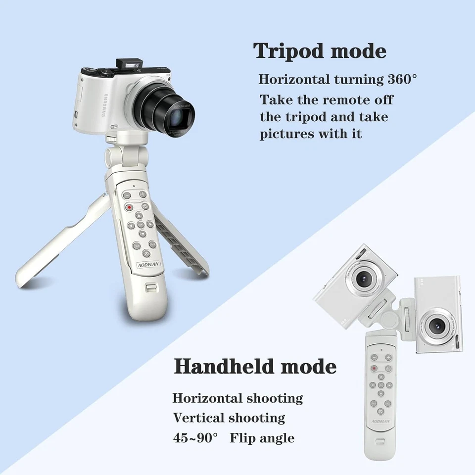 Wireless Tripod Grip Camera Remote Control for Nikon Z50 Z30 COOLPIX B600 P1000 - Image 3 of 4