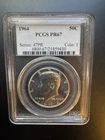 1964 Silver Kennedy Half Dollar PCGS PR67