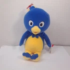 NEW Ty Beanie Babies Pablo plush The Backyardigans Penguin blue 2005 Vintage
