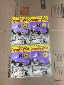(4) 1994 Vintage Disney Nightmare Before Christmas Stickers 4 sheets per pack