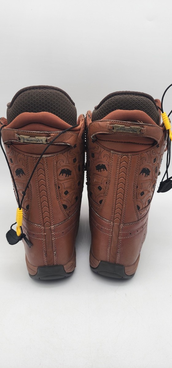 Burton Sabbath Snowboard Boots US 9.5, UK 8.5, Euro 42.5 COGNAC