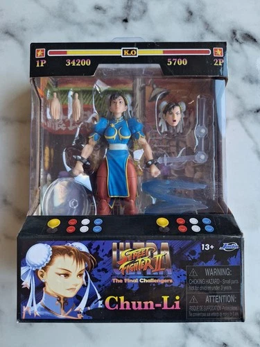 Jada Toys Ultra Street Fighter II: The Final Challengers Chun-Li Action Figure