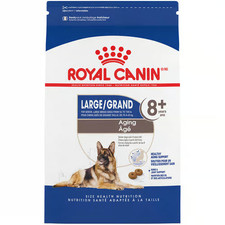 Royal Canin Size Health Nutrition Large Aging 8 Dry Dog Food 30 lb NEW