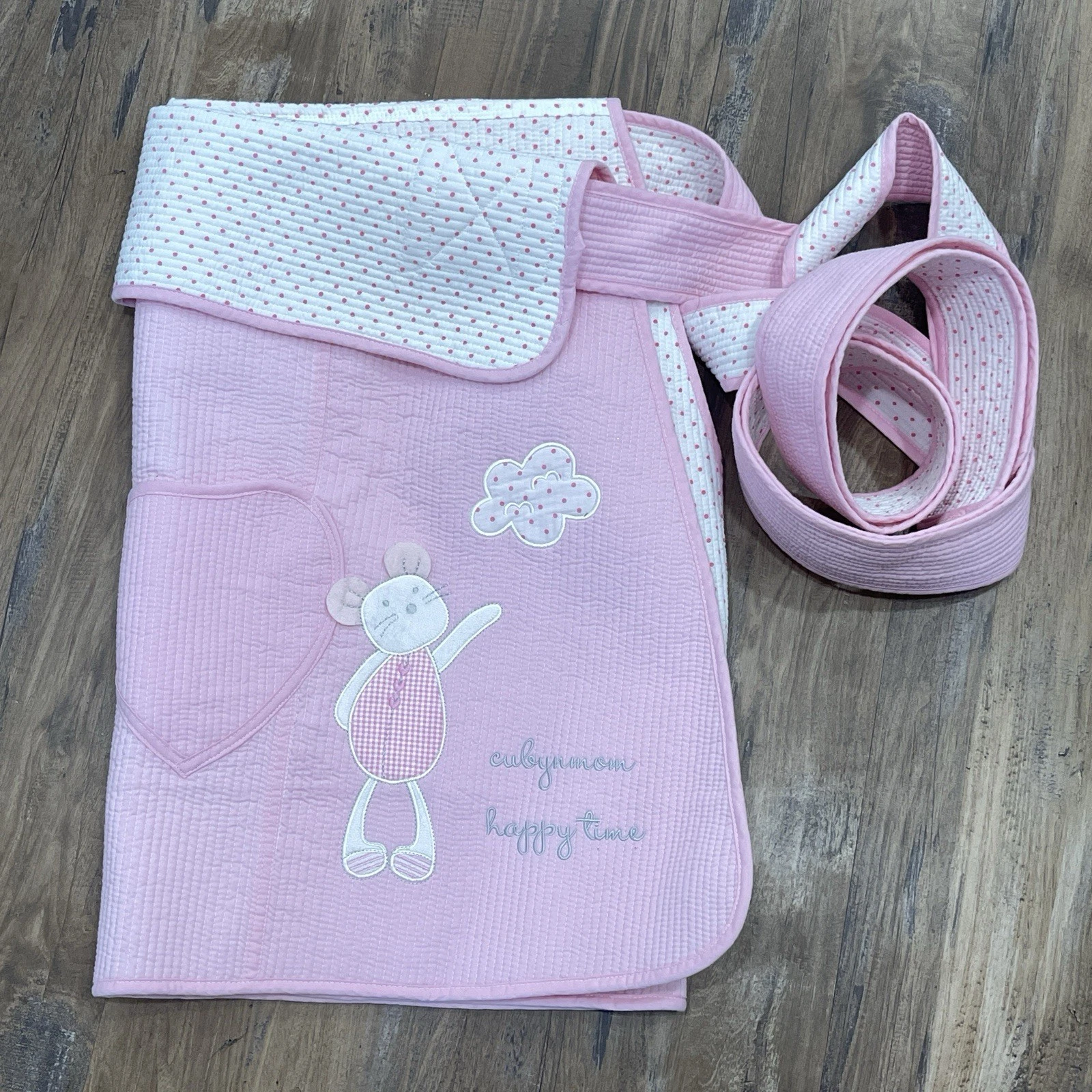 Cuby Mom Korean Traditional PODAEGI Baby Carrier Sling Inner Saddle Pink
Opens in a new window or ta
