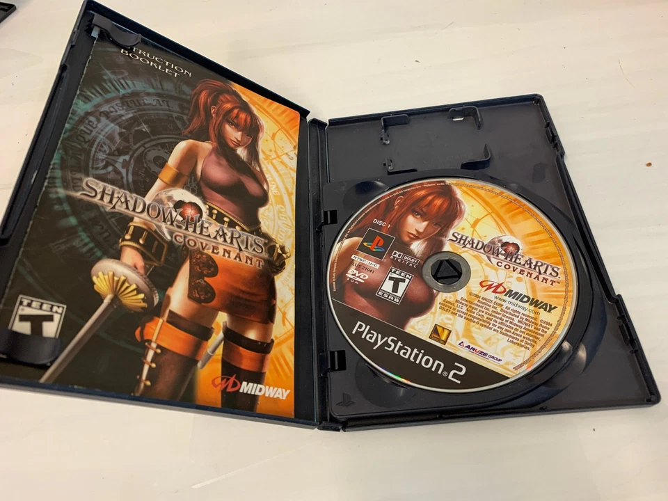 Shadow Hearts: Covenant (SONY PlayStation 2, 2004) - Juego de 2 discos en caja original Foto 2 de 4