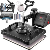 Transferpresse Textilpresse Druckmaschine FüR Textil 1250 Watte T-Shirt Presse