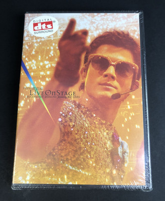 Aaron Kwok  Live On Stage Pepsi Concert DVD 2000 2001 Brand New & Sealed