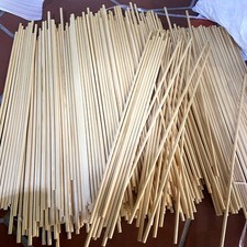 25pcs Archery Hunting Pine Wood Shafts 9mm 60-75lbs Wooden Arrows Longbow Shoot