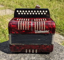Weltmeiser CF Melodeon Diatonic Button Accordion 21 button 8 bass