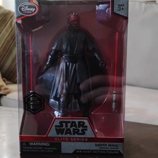 Disney Store Star Wars Elite Series Darth Maul Die Cast Action Figure