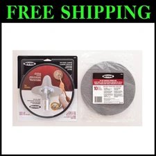 Efficient Hand Sander Kit - 9" with 10-Pack Sanding Discs