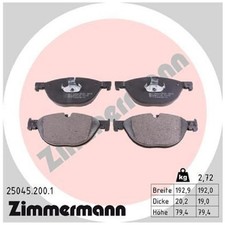 Satz Bremsbeläge Bremsklötze vorne für BMW 6-er F13 F12 Gran F06 7-er | 42622