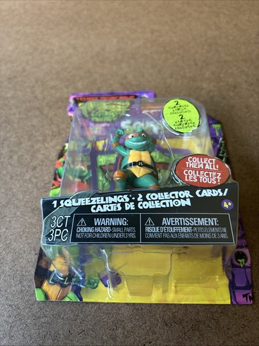 Juego de apretones Teenage Mutant Ninja Turtles Mutant Mayhem Miguel Ángel - Imagen 5 de 12