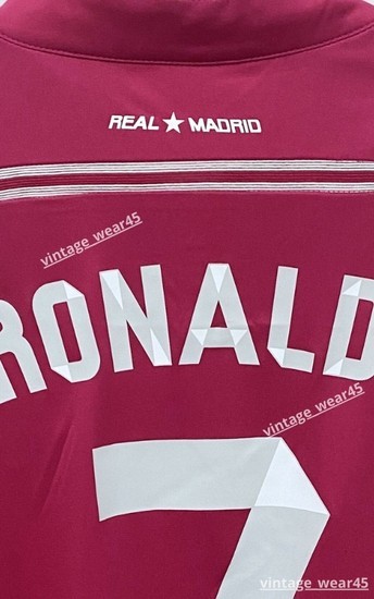 Ronaldo #7 Real Madrid Champions League 2014-2015 Jersey Long