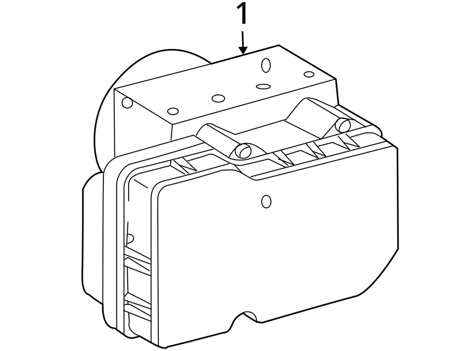 ABS Pump Anti-Lock Brake Part Actuator And Pump Assembly Fits 09-11 RAV4 1779203 - Image 4 of 4