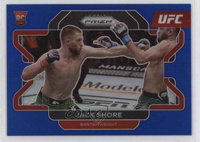 2022 Panini Prizm UFC Blue Prizm 54/199 Jack Shore #33 1rr7