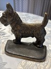 Vintage ( Heavy Brass ) Scottie Dog Doorstop / Bookend — photo 6