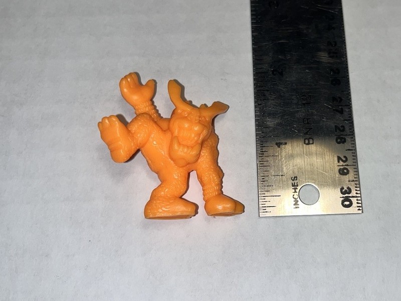 Monster in My Pocket Series 1 Neon Orange Hobgoblin Vintage Very Rare