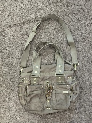 Vintage Y2K George Gina & Lucy GGL 6IX Multipocket Bag Metal Clasp