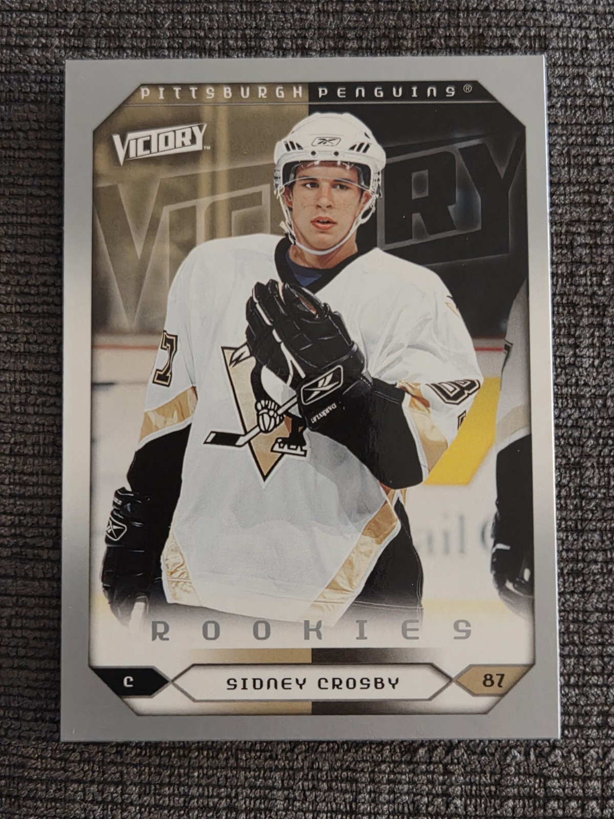 Sidney Crosby 2005-06 UD Series 2 Victory Rookies #285 Sidney Crosby (RC)
