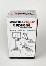 WeatherTech CupFone Universal Cell Phone Holder With Extension - Black Brand New