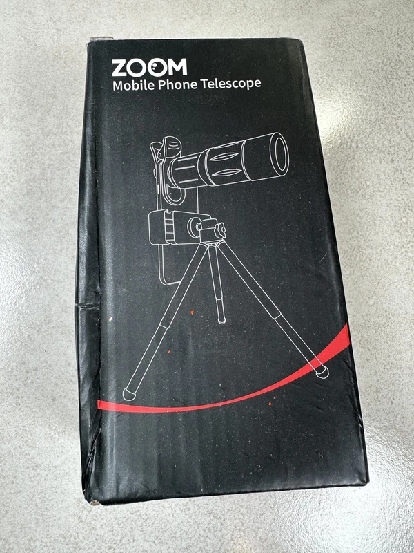 18x25 mobile phone telescope lens kit with tripod