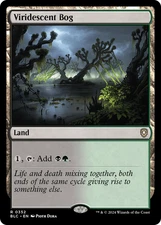 Viridescent Bog #352 | Near Mint | BLC Bloomburrow Commander Magic MTG