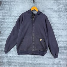 Carhartt FR Flame Resistant 3 HRC Full Zip Hoodie Blue FRK007 DNY Men  s Medium