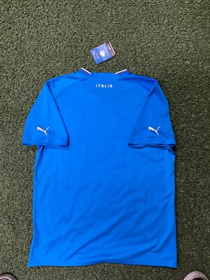 PUMA Italy Home Jersey Replica 22/23 - Ignite Blue/Ultra Blue | eBay