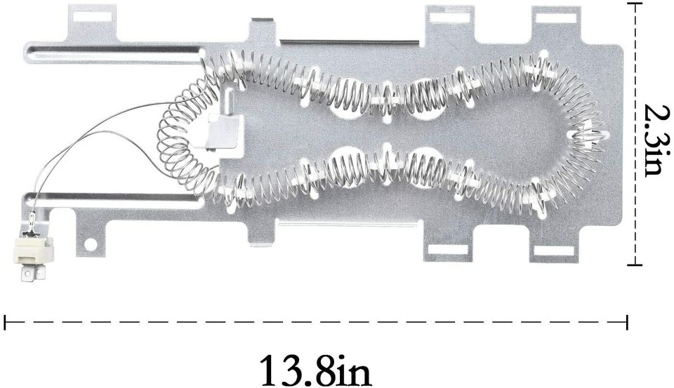 Componente Asciugatrice Nuovo Elemento Riscaldante Per - Foto 5