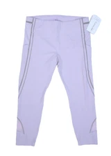 Athleta Ultimate Stash Pocket Ignite 7/8 Tights Lilac Light Purple Womens XL
