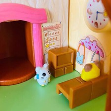 Hamtaro Underground house HC-101 Japanese Anime Hamster Playset Child Toy No Box