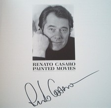 Exhibition Cannes Filmfestival 1992 Renato Casaro Painted Movies Signiert