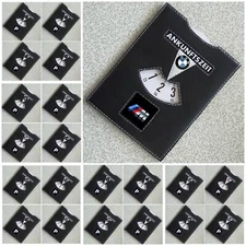 Leather Luxury Parking Disc with Car Logo Parking Meter Short Parking Zone Parking Zone ⭐⭐⭐⭐