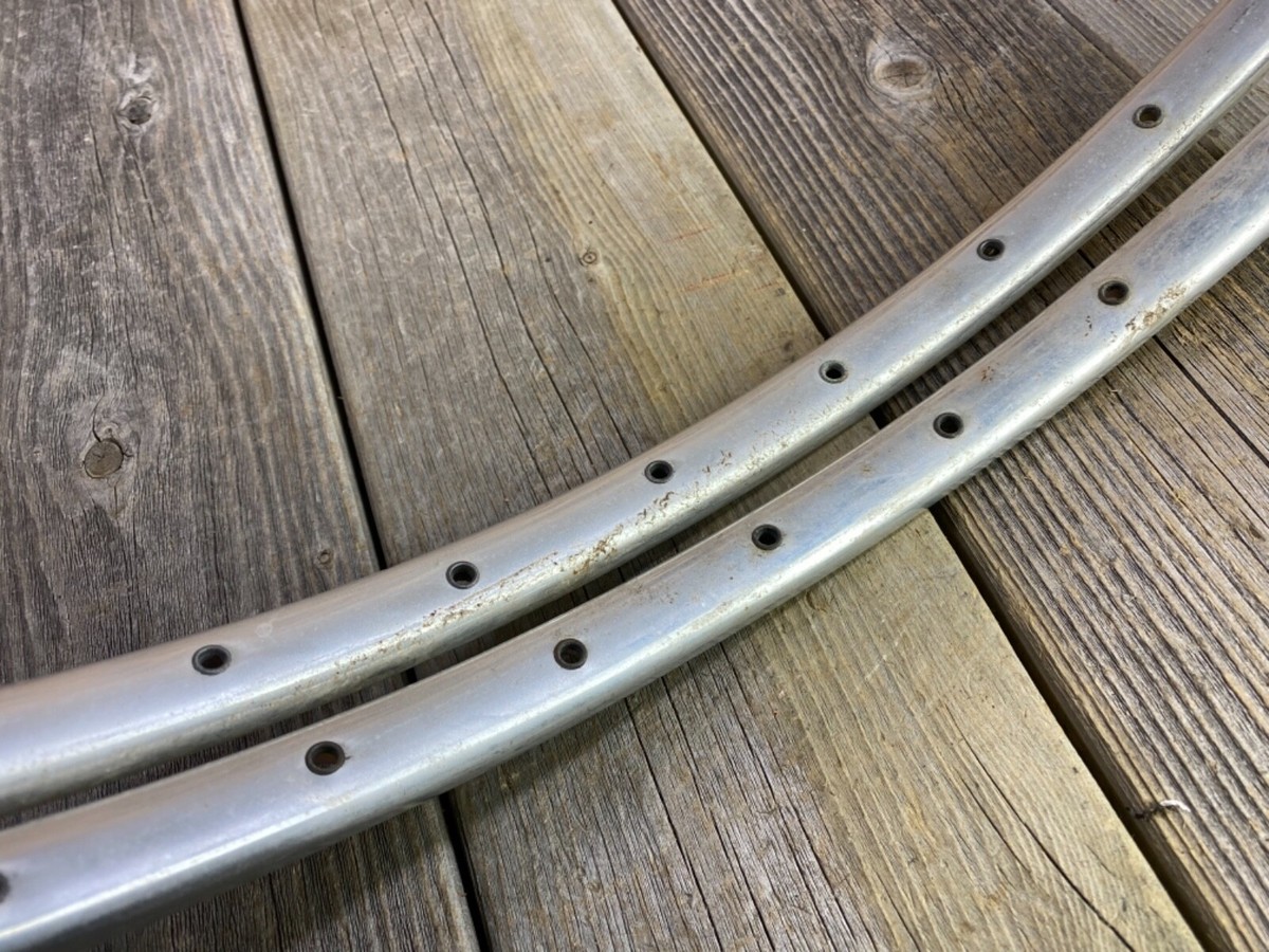 WOLBER SUPER CHAMPION クリンチャーリム2本セット 700C Vintage NOS Wolber Super Champion Aubisque 36h 700c Tubular