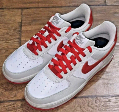 Nike Air Force 1 Low By You Sneaker DZ3637-900 Light Bone/Red US Men Size 6.5