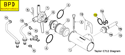 Ice Freezer Soft Drinks Machines O-Ring Seal Replacement For