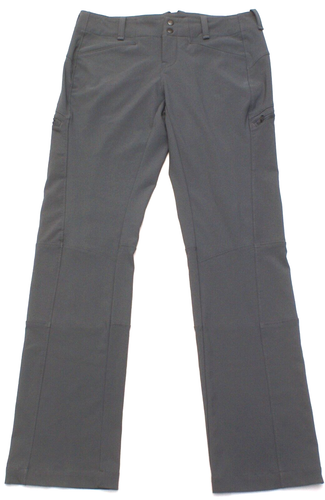 Koppen Polyester/Spandex Utility Hiking Casual Gray Pants Womens Sz 4 (32X32)
