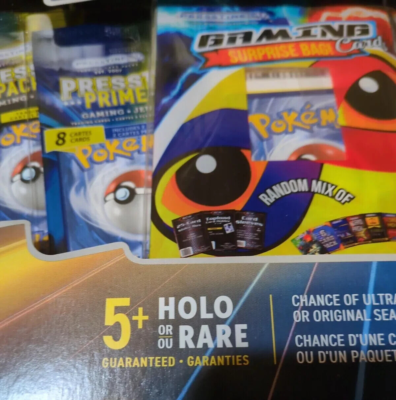 TCG Pokmon Mystery Bundle 50+ Cards Holo Rare Presstibundle Gaming New  Sealed | eBay