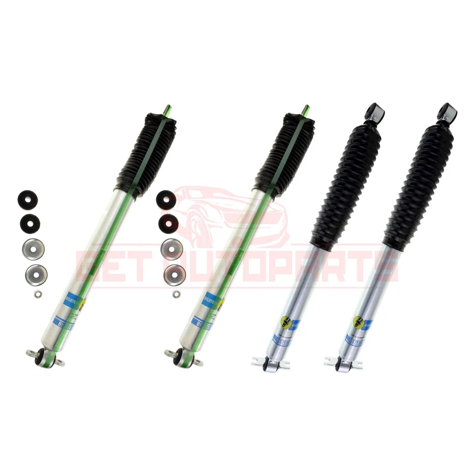 Kit 4 Amortiguadores Elevadores Delanteros Traseros Bilstein 5100 5-6" para Jeep Wrangler TJ 4x4 96-`06 Foto 2 de 4